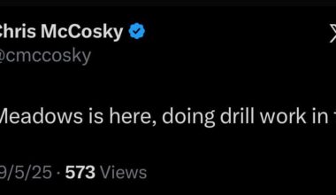 Parker Meadows back in Detroit.