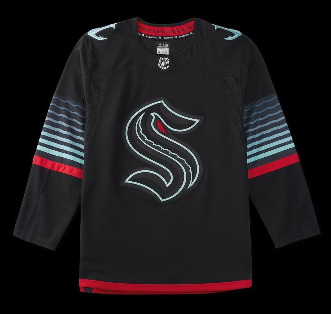 The Seattle kraken's New Third Jersey