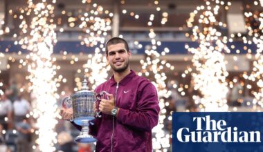 Carlos Alcaraz powers past Jannik Sinner in four sets to win US Open | US Open Tennis 2025