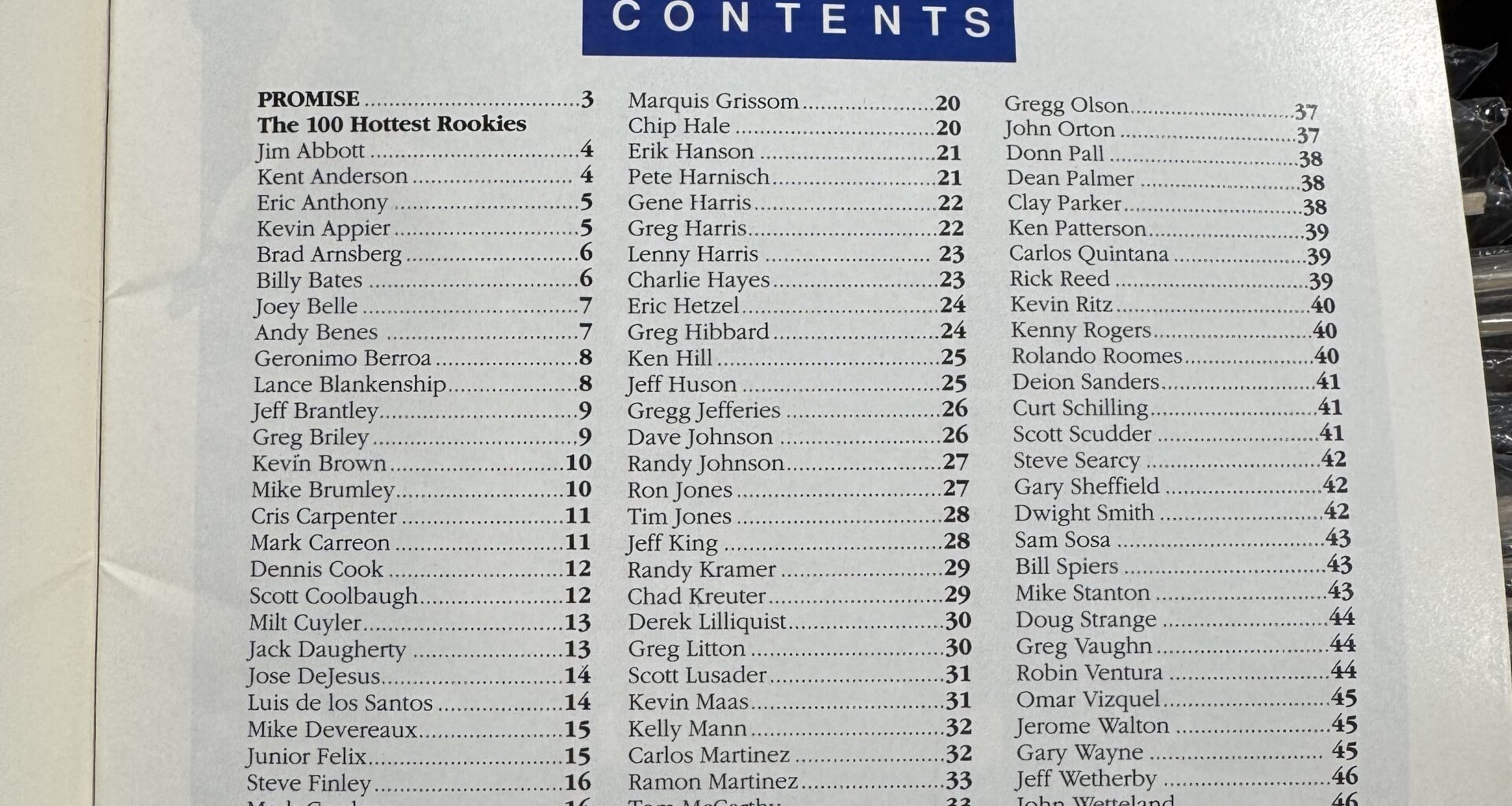Saw a baseball magazine from the ‘89-‘90 season that listed the top 100 rookies. Very interesting to see how few players were “hot” as rookies and how many fizzled out.