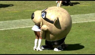 On this day 15 years ago, the inflatable T-Rac mascot took the internet by storm when he ate a cheerleader.