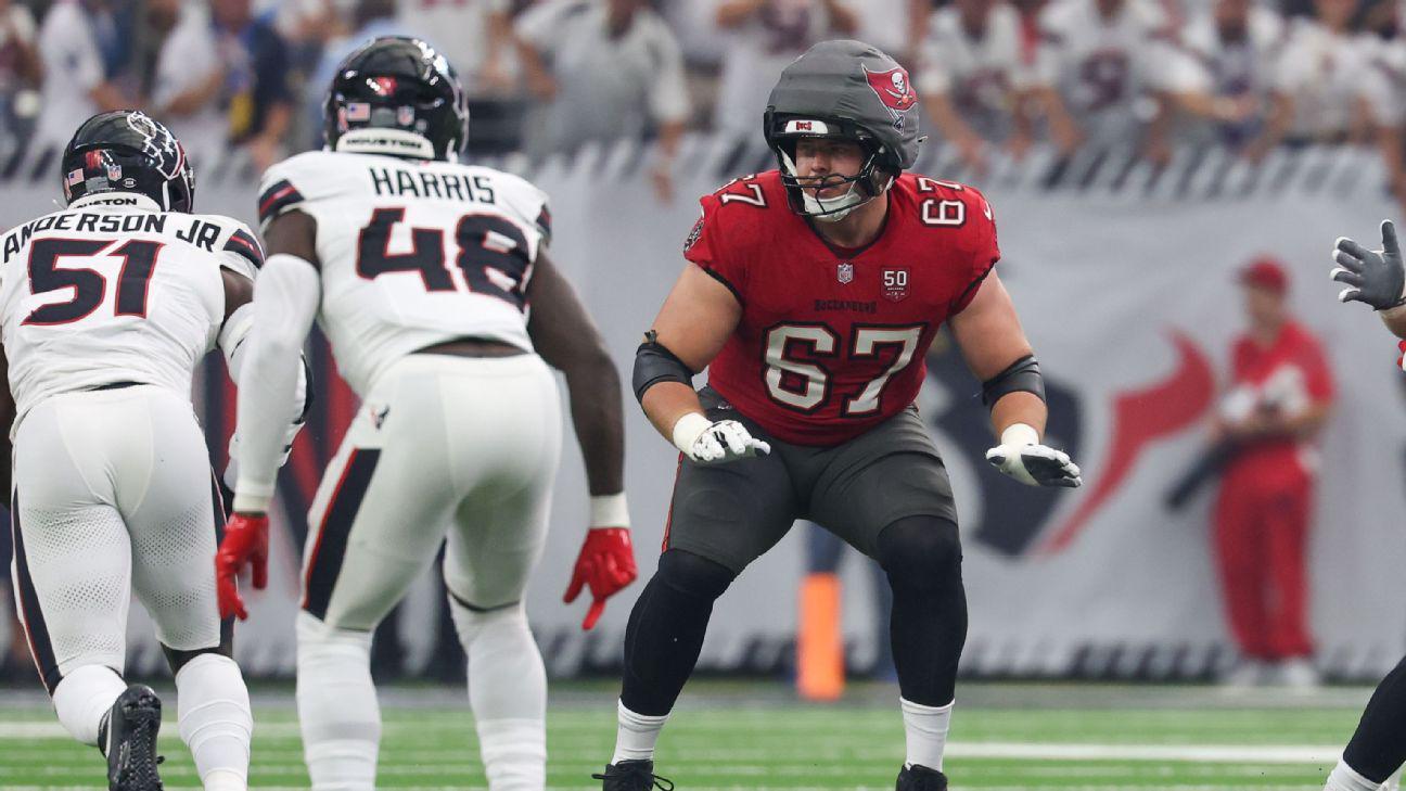 Goedeke hits IR as Bucs lose another starting OL