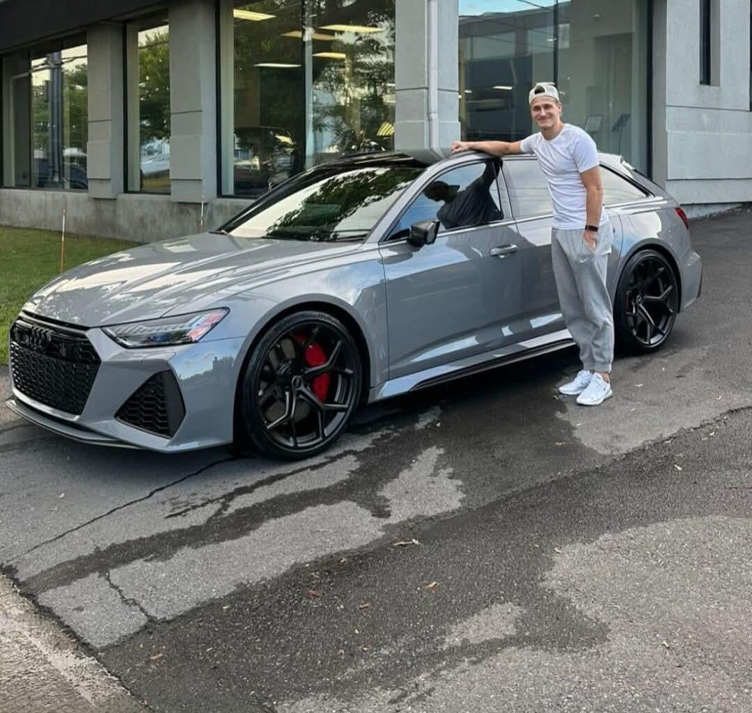 Ivan Demidov with his Audi RS6
