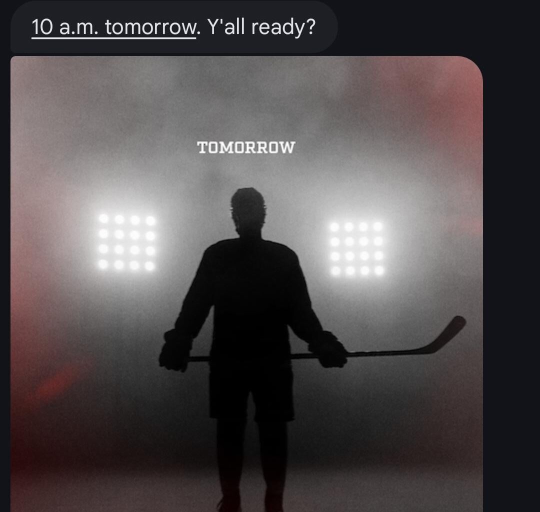 Jersey Drop is 10am Tomorrow