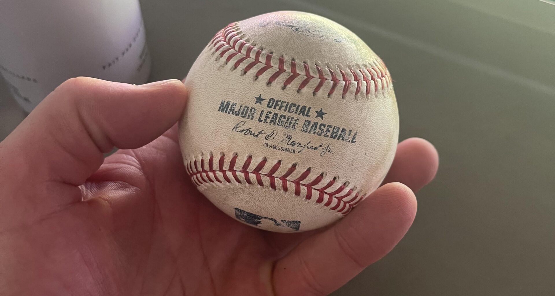 I caught Nick Pratto’s first HR