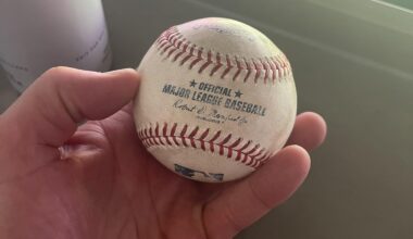 I caught Nick Pratto’s first HR