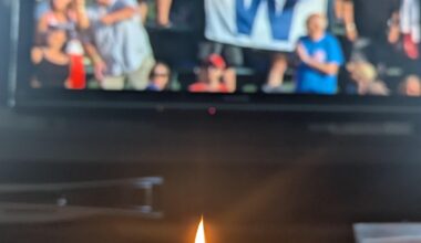 My girlfriend got me a new candle. Hoping it burns just as bright in a couple days!