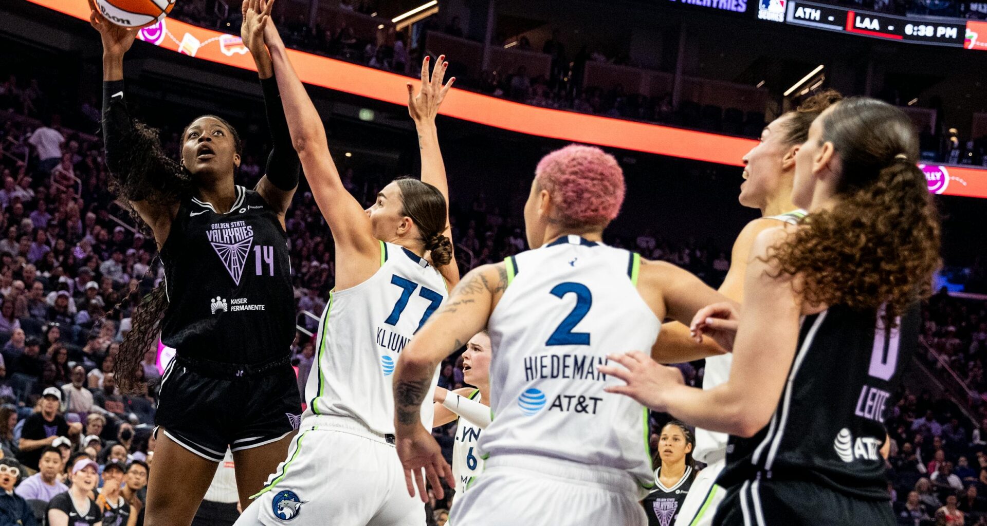 Natasha Hiedeman comes up big as shorthanded Lynx top Valkyries