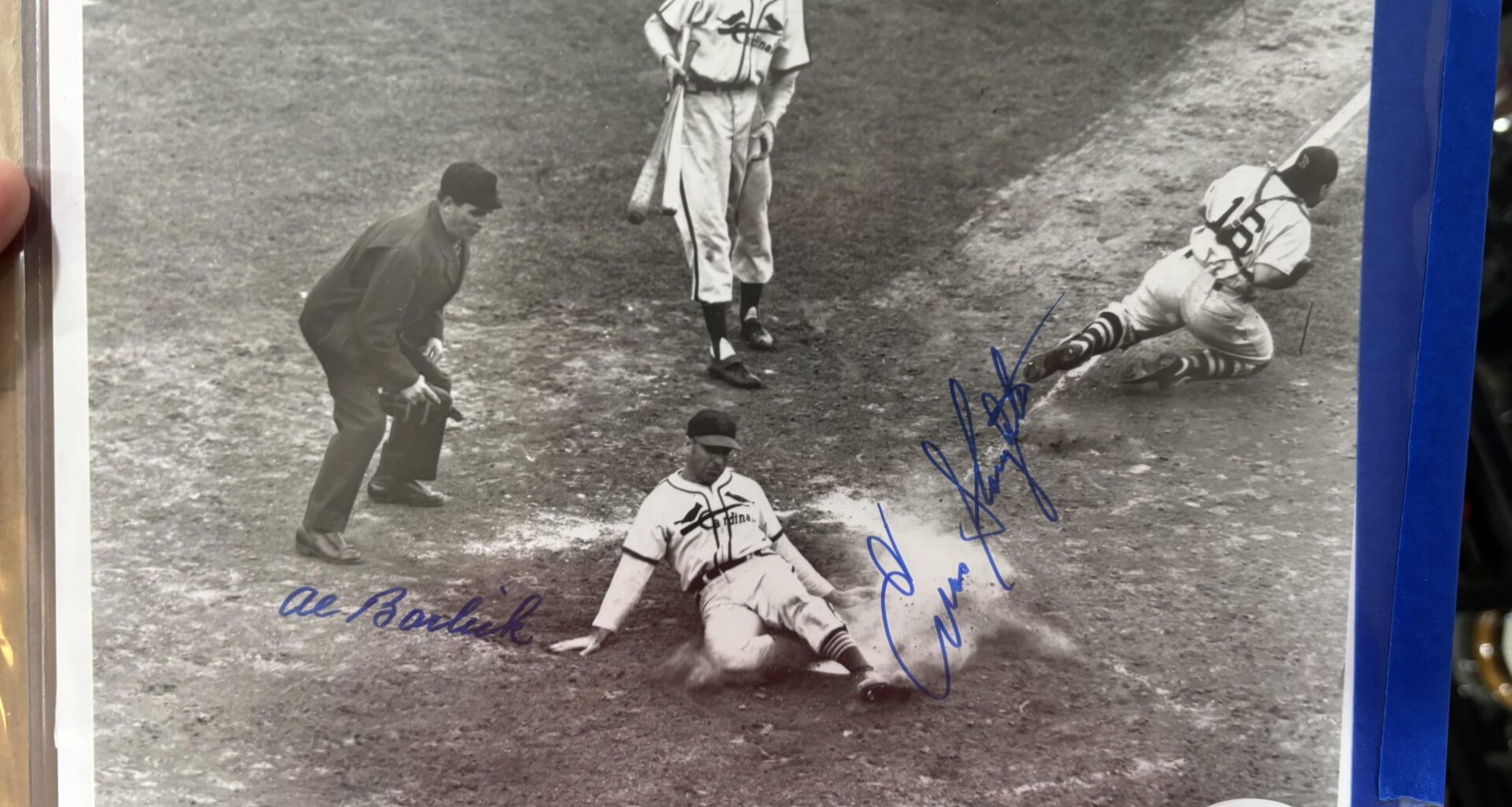 Can anyone help identify the other Card in Enos Slaughter’s famous 1946 “Mad Dash” that helped win the World Series?