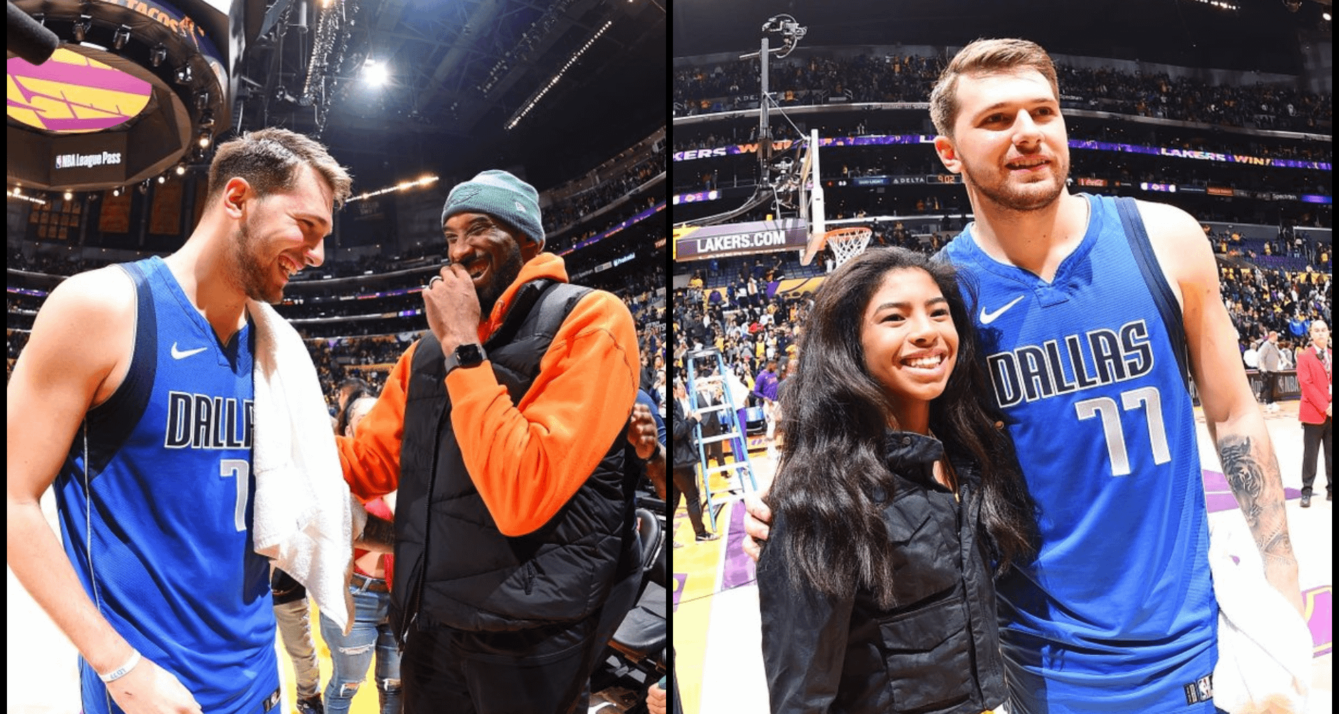 Kobe and Gigi would be so hyped to see Luka is a Laker 🙏