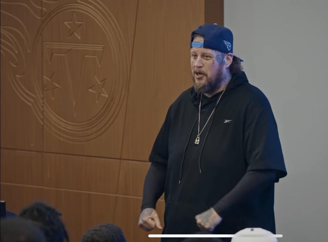 Thank god we had Jelly Roll hype up this team in the offseason. Don’t know where we’d be without him.