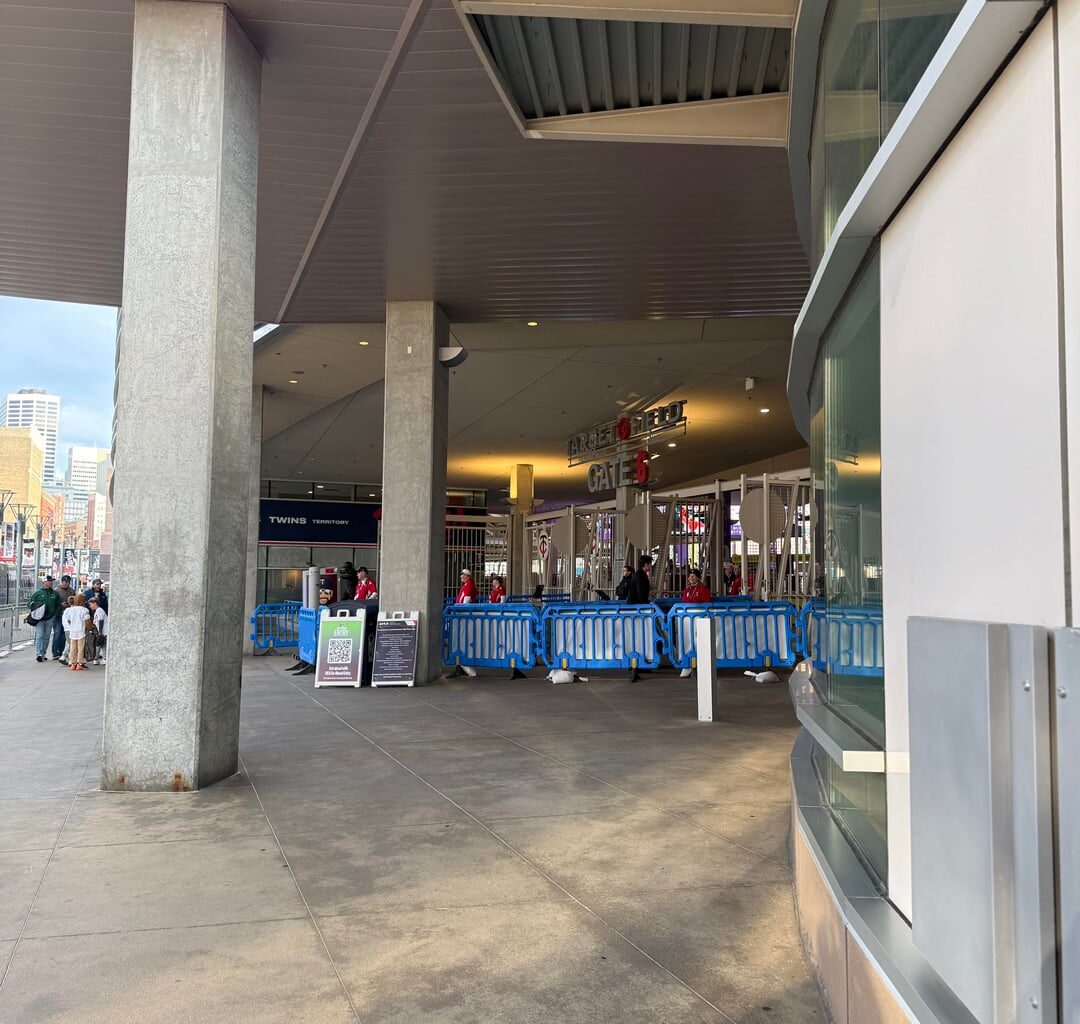 Target field today 20 minutes before first pitch
