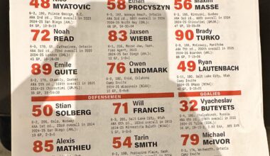 Rookie Tournament Roster Sheet