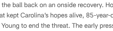 NFL.com calls Calais Campbell an 85-year old in analysis of yesterday's game against the Panthers. 😂