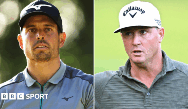 A split image of Adrien Saddier and Alex Noren