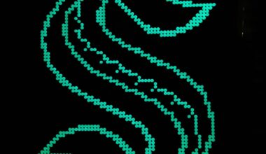 Custom LEGO Kraken glow in the dark 3rd logo