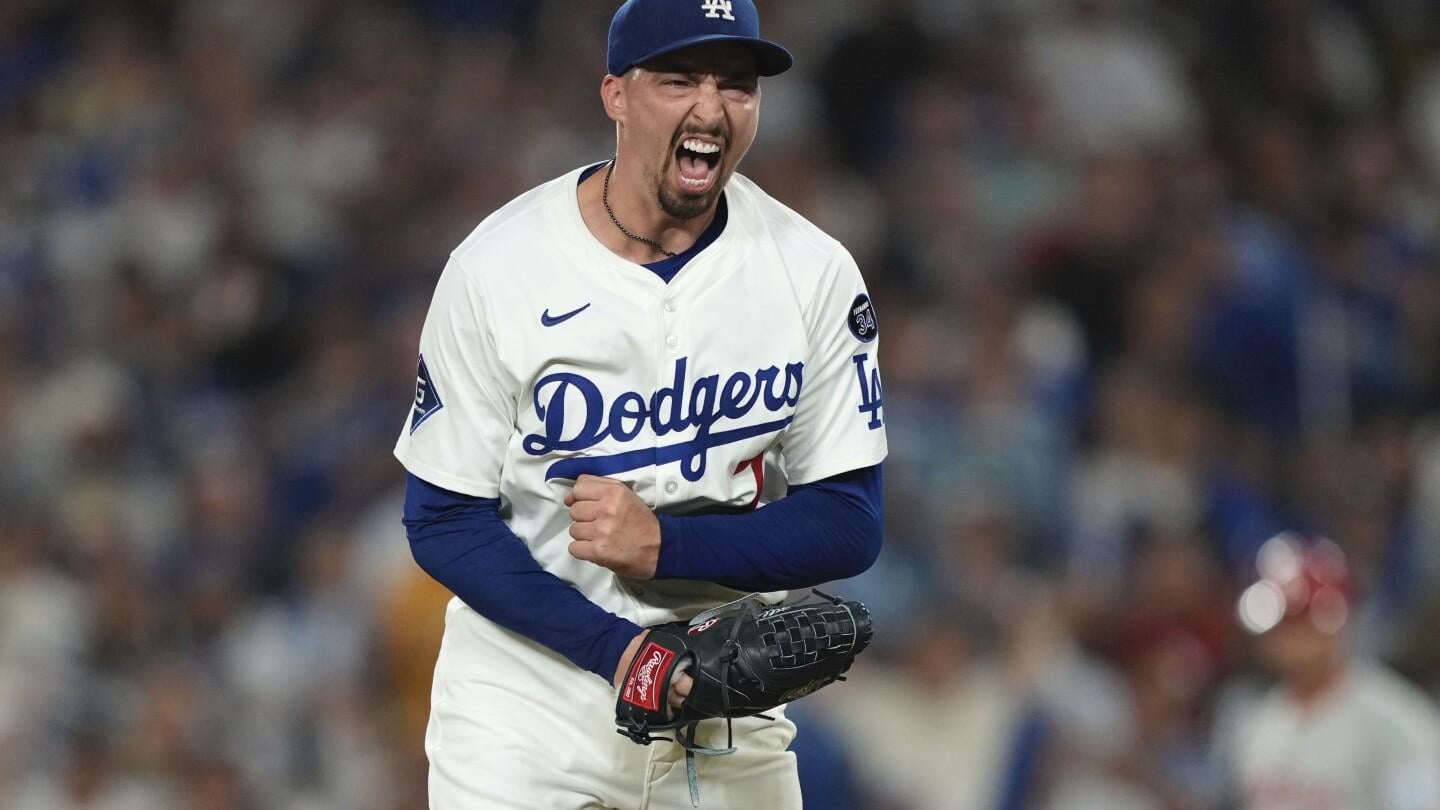 Blake Snell's season-high 12 strikeouts lead Dodgers past Phillies