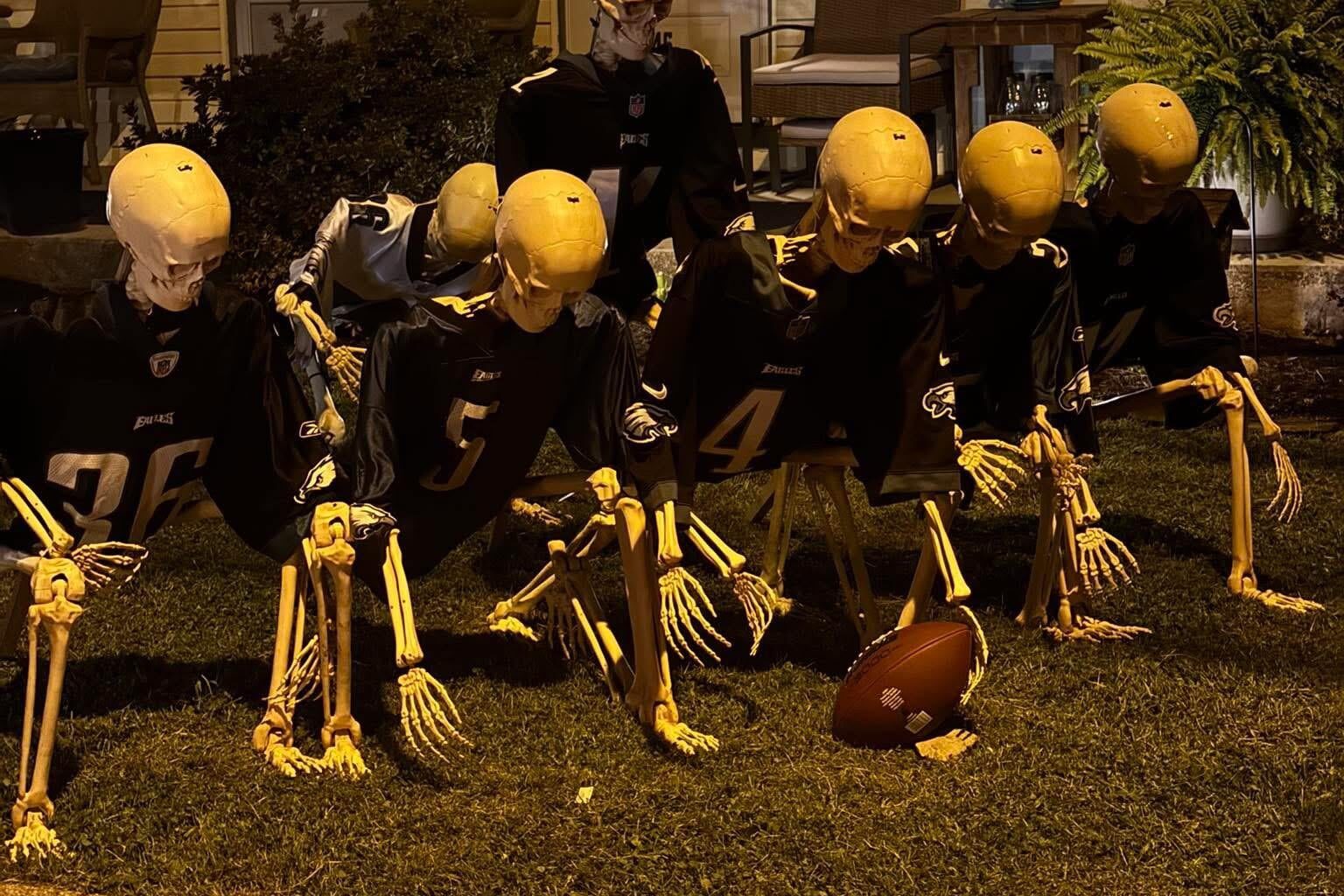 That’s scary, Go Birds