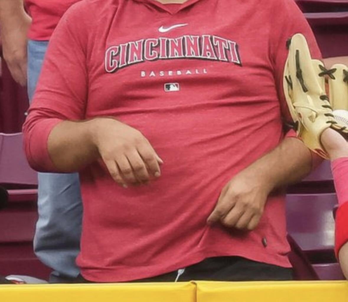 This dude should drink for free in Cincinnati