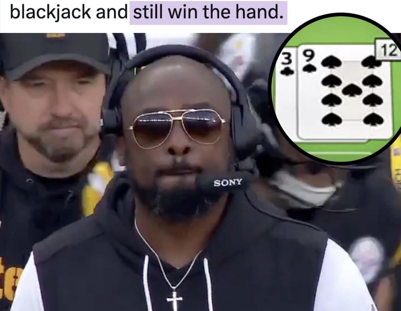 We don’t live in our fears, and things of that nature