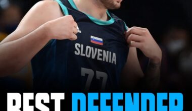 Luka Doncic has been nominated for the best defender award at EuroBasket 2025.