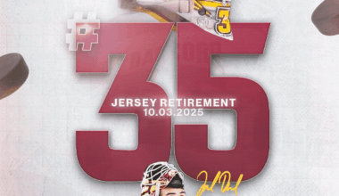 Sun Devil Hockey to retire Joey Daccord's jersey