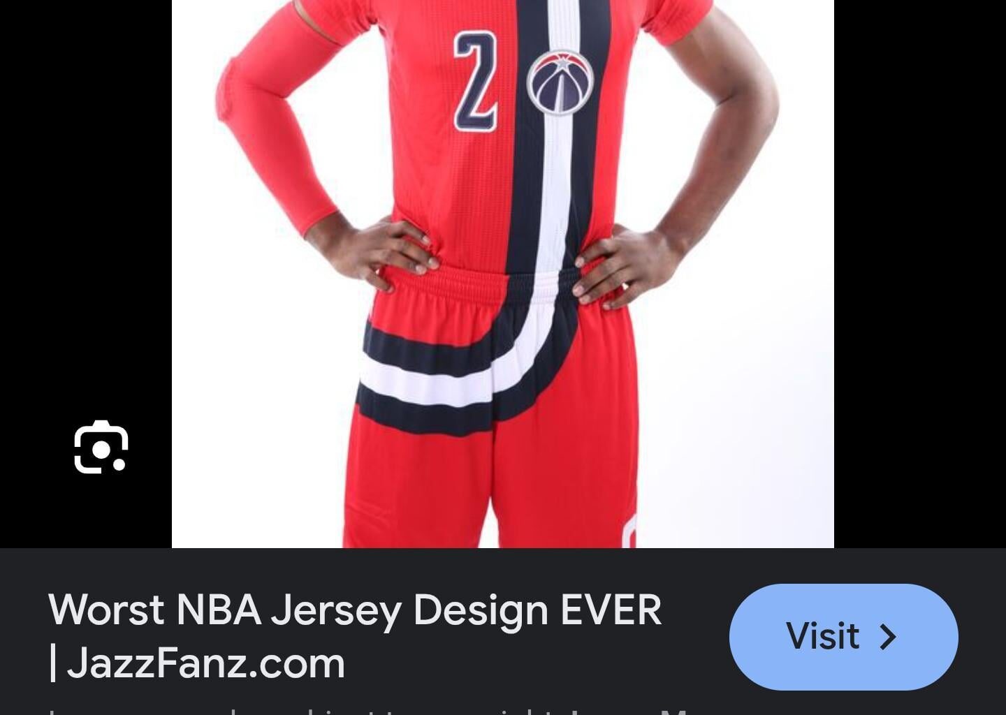 The Ugliest Wizards Jerseys Of All Time