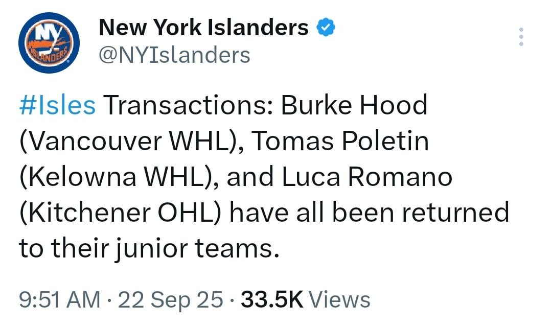 Hood, Poletin, and Romano all returned to the CHL