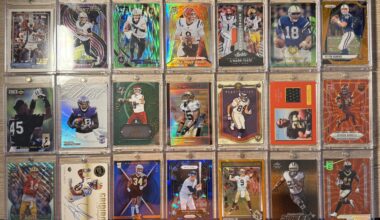 Anyone else into football cards?