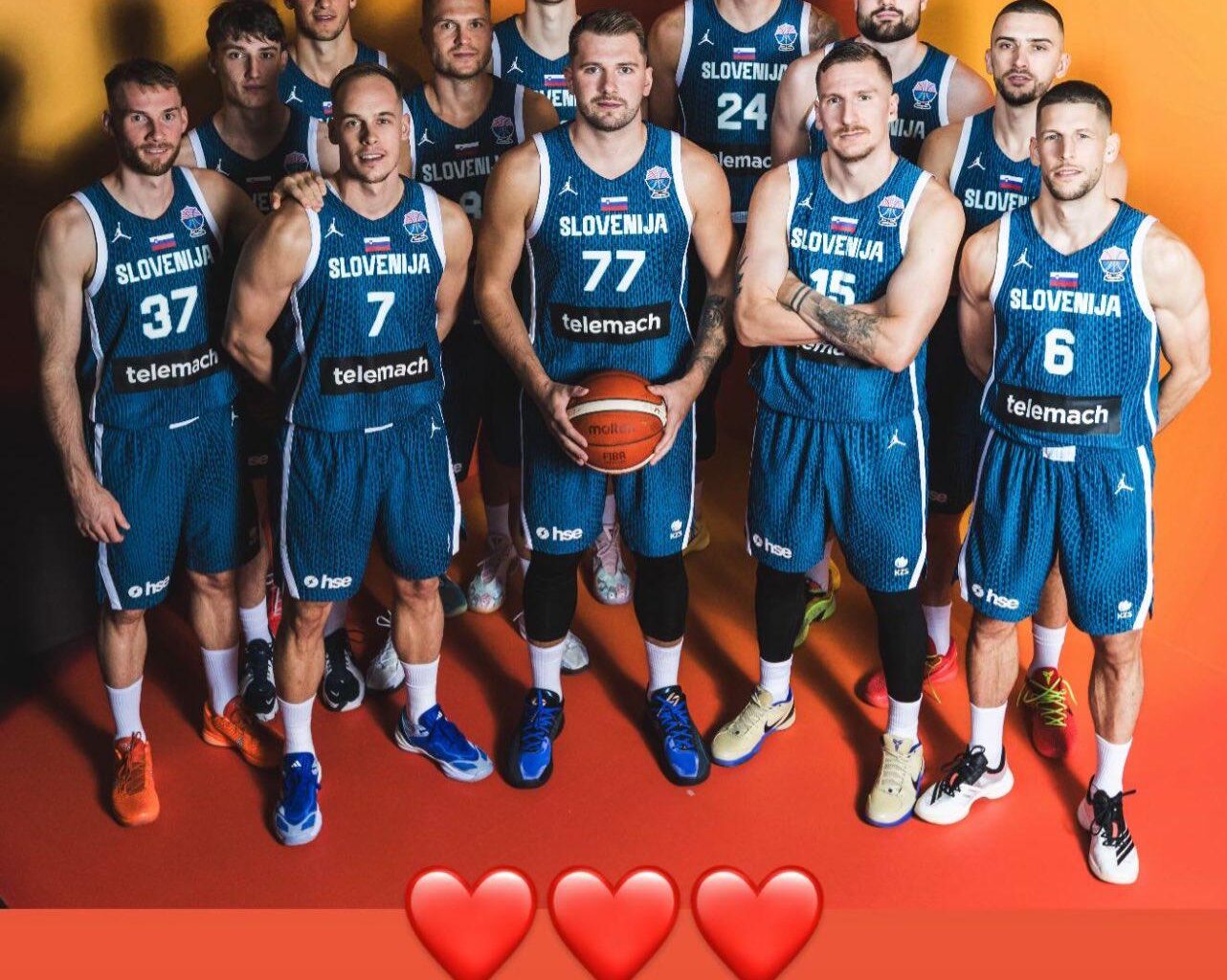 Luka's IG story 🇸🇮❤️