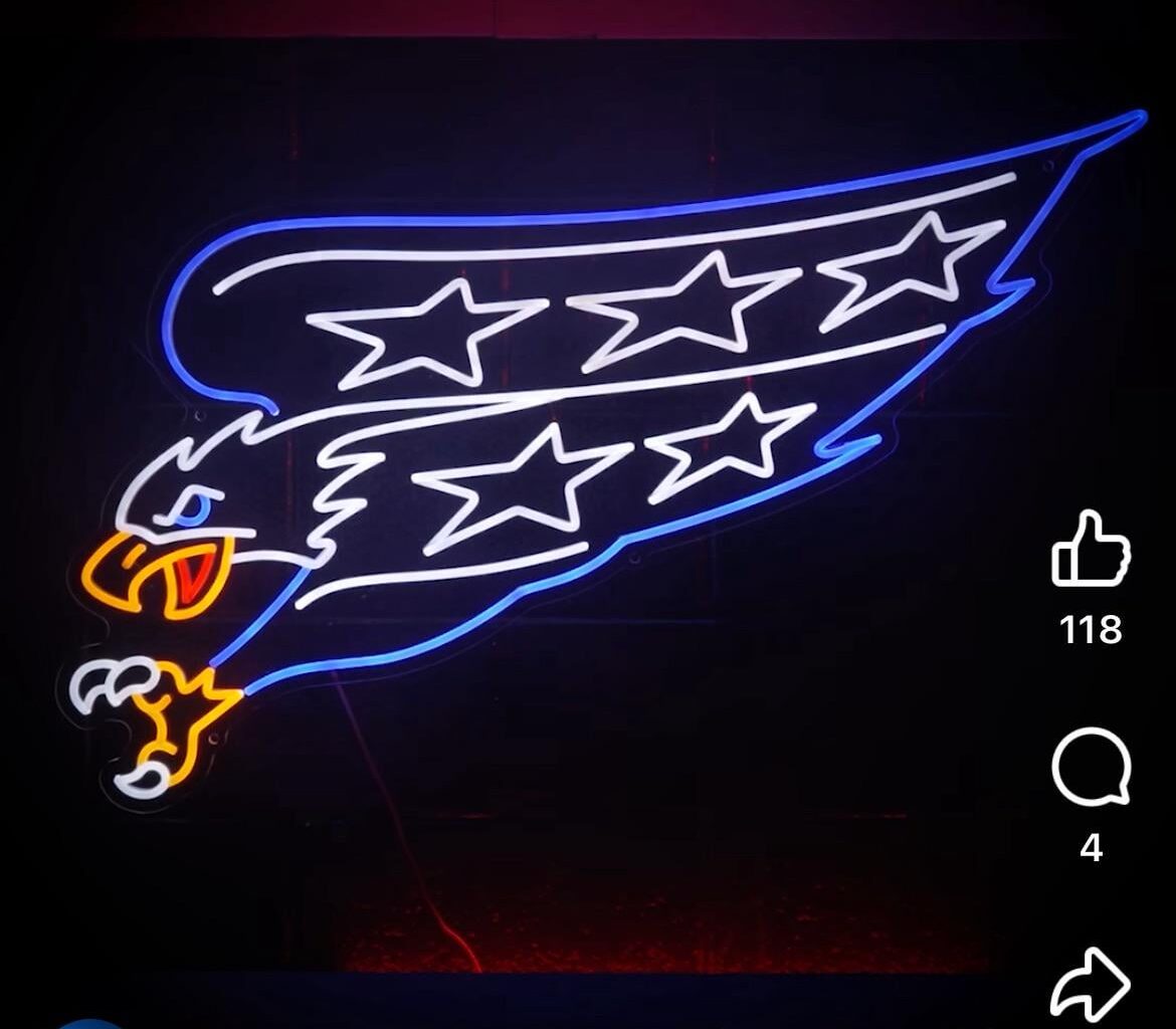 Caps social media teasing something screaming eagle…