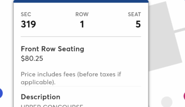 Preseason ticket prices.