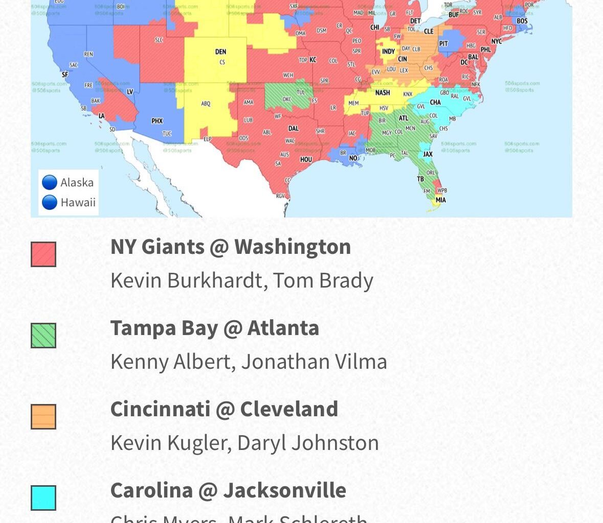 NYG @ WAS | Week 1 | 1PM - 9/7/25 | Fox