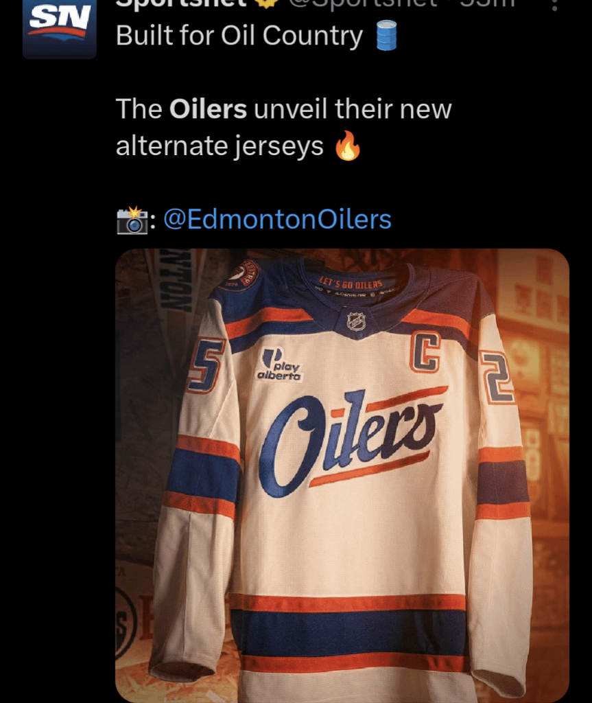 Not an Oilers fand but I kinda like these. Has a nice simple vintage look and not too overly designed.