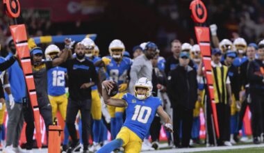 How a playoff loss fueled Justin Herbert in season-opening win over Chiefs: ‘A different 10’