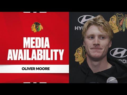 Oliver Moore on OT Winner | Chicago Blackhawks