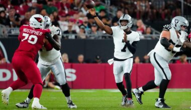 What they are saying: Raiders need to take advantage if Patriots CB Christian Gonzalez misses Week 1