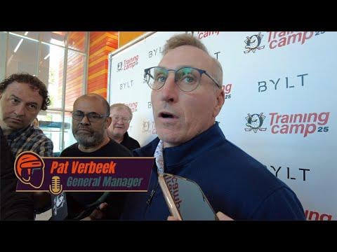 Pat Verbeek on Mason McTavish: "We're closing in. but not there yet"