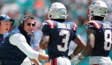 [Perry] Pop Douglas plans to 'trust the process' with Patriots after quiet day in Miami