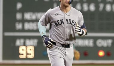Aaron Judge passes Joe DiMaggio with his 362nd career homer