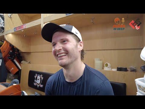 Jacob Trouba on reuniting with Chris Kreider, plus Ryan Poehling on new team, Sam Colangelo on living arrangement, Joel Quenneville on Kings | Ducks in Deep Morning Skate