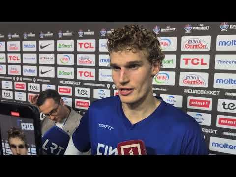 VIDEO: Lauri after the bronze medal game
