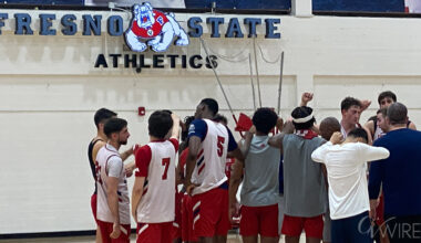 Fresno State men's basketball held its first practice on Monday, Sept. 22, 2025
