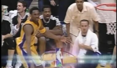 2002.03.31 San Antonio Spurs @ Los Angeles Lakers Last 2 Minutes