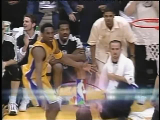 2002.03.31 San Antonio Spurs @ Los Angeles Lakers Last 2 Minutes