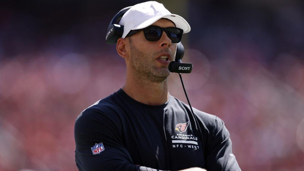 Cardinals’ Jonathan Gannon backs Drew Petzing’s play calling vs. 49ers “Best game he’s called this year.”