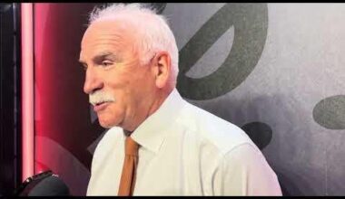 Ducks head coach Joel Quenneville speaks to the media following their 3-0 preseason loss to the Los Angeles Kings