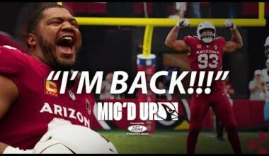 Calais Campbell "I Still Got The Juice!" Mic'd Up Against Panthers | AZ Cardinals