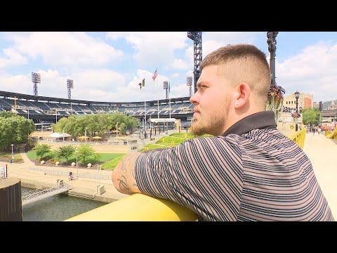 Pirates Fan who fell from bleachers speaks with inside edition.