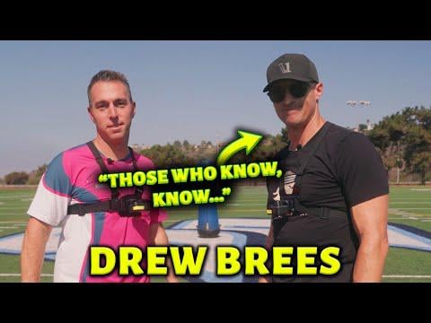 Drew Brees talks Hall of Fame chances and competes in the “Brees Mile”
